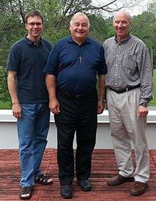 MAMI Board of Directors : Oblate Fathers Ken Thorson, Ken Forster and Jim Bleackley