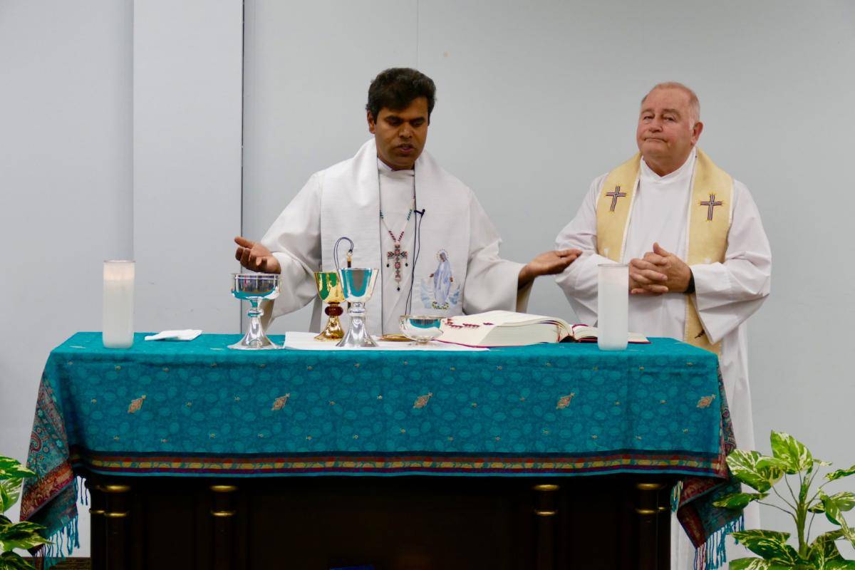 Fr. Susai Jesu and Fr. Ken Forster